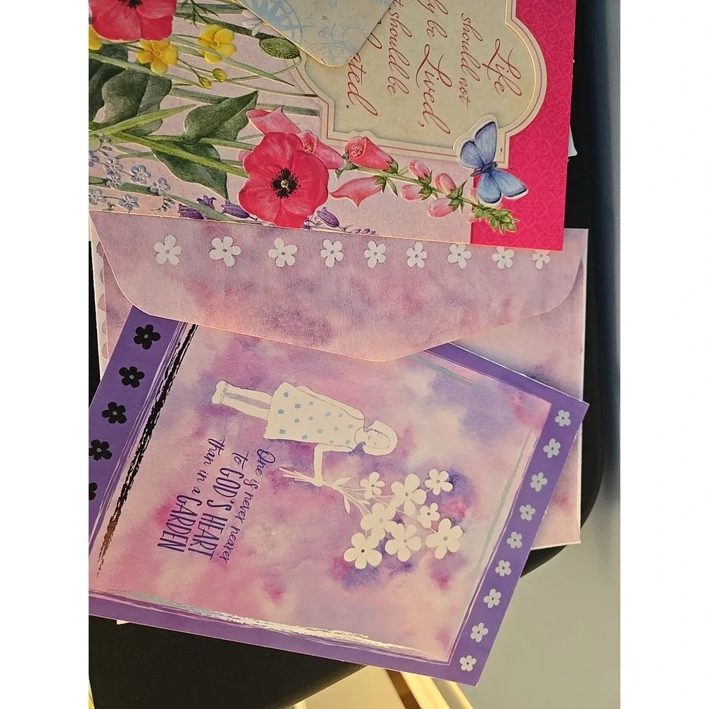 Birthday Cards & Envelopes Lot Of 17 Greeting Cards New St Joseph Indian School‎